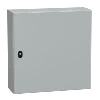 Obudowa wisząca Spacial S3D drzwi gładkie z pł. mont. 600x600x200 (WxSxG) IP66 IK10 RAL7035, Special | NSYS3D6620P Schneider Electric