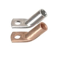 Końcówka oczkowa Cu 45st. rurowa KCS45 10/120, przekrój: 120mm2, otwór pod śrubę M10 | KCS45_10-120/1 Erko