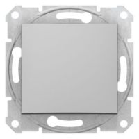 Łącznik schodowy 16AX/250V aluminium, Sedna | SDN0400460 Schneider Electric