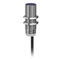 Czujnik indukcyjny XS1 M18 L52mm mosiądz Sn 5mm 12-24VDC kabel 2m, XS1 M18 | XS118BLPAL2 Telemecanique Sensors