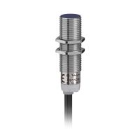 Czujnik indukcyjny M12 z wyjściem PNP 1NO, 12/24V DC, kabel 2m OsiSense XC | XS112BLPAL2 Telemecanique Sensors