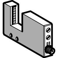 Czujnik fotoelektryczny ramka 30x30mm PNP/NPN 1 NO/NC, 24V DC, konektor M8 | XUVF30M8 Telemecanique Sensors