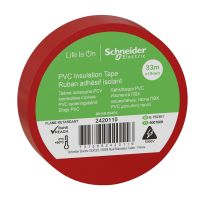 Taśma izolacyjna, szerokość 19mm, długość 33m czerwona, Thorsman | 2420110 Schneider Electric