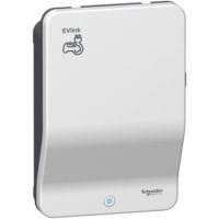 Stacja ładowania Wallbox 22kW gniazdo Type2 z przesłonami, Evlink | EVH2S22P04K Schneider Electric