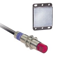 Czujnik fotoelektryczny OsiSense XU XU9 refleksyjny spolaryzowany 90° Sn 2m 24..240VAC/DC przewód 2m | XU9M18MB230W TMSS France