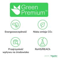 Główka przełącznika Harmony XB4 z kluczem fi22 | ZB4BG4F015 Schneider Electric