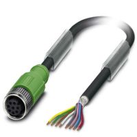 Kabel czujnika/urządzenia wykonawczego - SAC-8P-10,0-PUR/M12FS SH | 1522891 Phoenix Contact