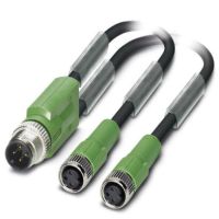 Kabel czujnika/urządzenia wykonawczego SAC-3P-M12Y/2X0,3-PUR/M 8FS | 1671331 Phoenix Contact