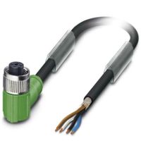 Kabel czujnika/urządzenia wykonawczego- SAC-4P- 1,5-PUR/M12FR SH, 4-pin, czarno-szary (1,5m) | 1682906 Phoenix Contact
