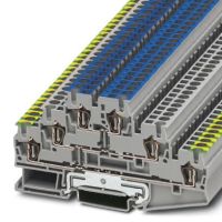 Złącza uziemiające ST 2,5-PE/L/N, szare | 3036084 Phoenix Contact