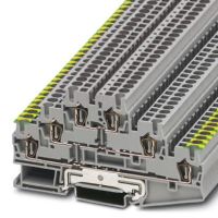 Złącza uziemiające ST 2,5-PE/L/L, szare | 3036097 Phoenix Contact