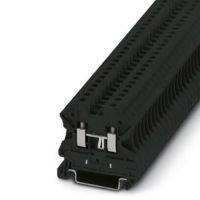 Zacisk przewodu ochronnego UT 2,5-PE BK | 3044093 Phoenix Contact