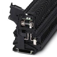 Zabezpieczający zacisk szeregowy UT 4-HESILED 24 (5X20) GY | 3074172 Phoenix Contact