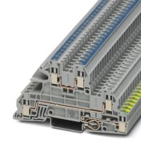 Złącze instalacyjne do przewodów ochronnych UTI 2,5-PE/L/N, zielono-żółte (opak.50szt) | 3076030 Phoenix Contact
