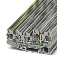 Złącze instalacyjne do przewodów ochronnych, zielono-żółte STIO 2,5/4-PE/2B/L-LA24RD/O-M | 3209170 Phoenix Contact