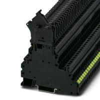 Złączka bezpiecznikowa i PE z sygnalizacją przepalenia, UT 4-PE/L/HESILED 24 (5X20) | 3214321 Phoenix Contact