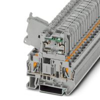 Zacisk szeregowy zabezpieczający - PT 4-HESILED 24 (5X20) GY/GY | 1058860 Phoenix Contact