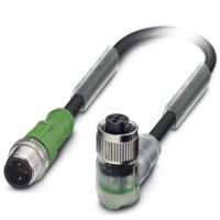 Kabel czujnika/urządzenia wykonawczego - SAC-3P-M12MS/ 2,0-PUR/M12FR-2L | 1694619 Phoenix Contact