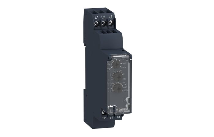 Przekaźnik kontrolny wielofunkcyjny 183-528V AC, styk 1 C/O 5A Zelio Control | RM17TU00 Schneider Electric
