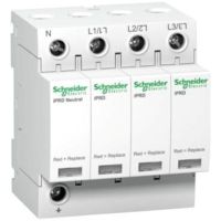 Ogranicznik przepięć iPRD40-T2-3N 3+1-biegunowy Typ2 40 kA, Acti 9 | A9L40600 Schneider Electric