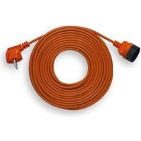 Przedłużacz ogrodowy b/u 2P OMY 2x1 pomarańczowy, przewód 30m | PK-1030 Elgotech