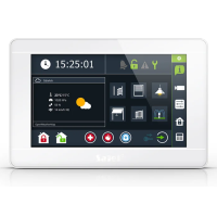 Manipulator graficzny z ekranem dotykowym 7"" biały GRADE 3, INT-TSI-W | INT-TSI-W Satel