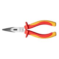 Szczypce wydłużone proste 160 mm, 1000V | 01-242 TOPEX