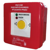 Przycisk przeciwpożarowego wyłącznika prądu PPWP-2s A/4 | 904402 Elektromet