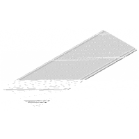 Pokrywa korytka siatkowego PKRS200/3, gr.blachy 0,5mm (3m) | 900120 Baks