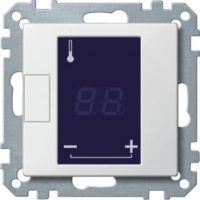 Regulator temperatury uniwersalny 230V 5-50 stopni IP20 z ekranem dotykowym, Merten | MTN5775-0000 Schneider Electric