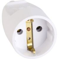 Gniazdo przenośne 1-krotne Schuko, biały Elda | S14001 Schneider Electric