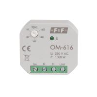 Ogranicznik poboru mocy OM-616 montaż p/t | OM-616 F&F