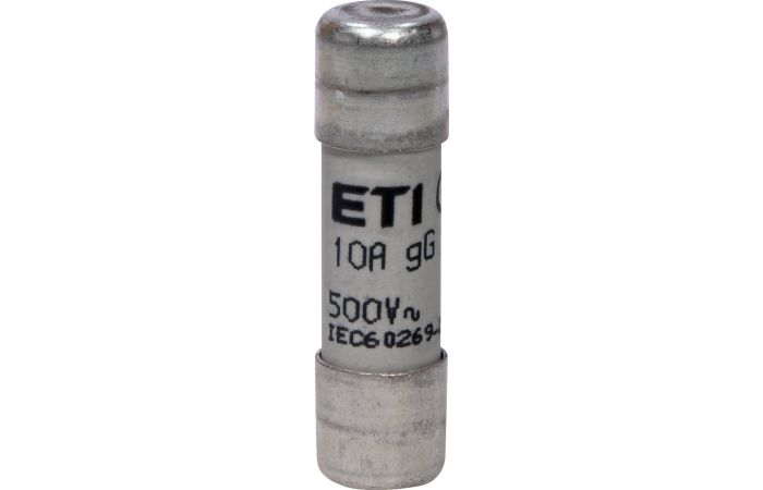Wkładka topikowa cylindryczna CH10x38 gG 10A/500V | 002651017 Eti