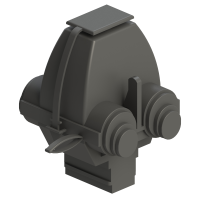 Zacisk przebijający AL-CU 16-95mm2 jednostronny jednośrubowy Z106CU | Z106CU ALPAR