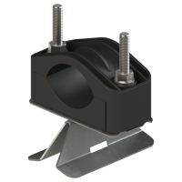 Uchwyt U-1 słupa wirowanego fi 25-50 mm U103 | U50(1)W ALPAR