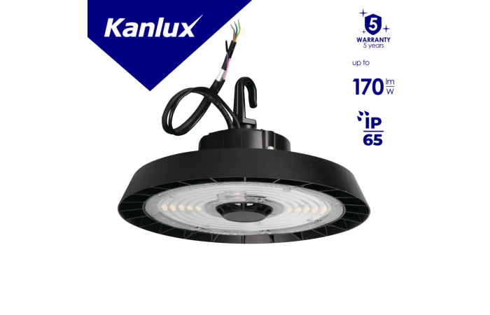 Oprawa LED high bay HB PRO STRONG 150W-NW 4000K 25500/19125/12750lm IP65 szary 5 lat Gwar. | 27158 Kanlux