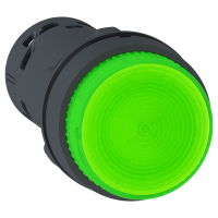 Przycisk sterowniczy Fi-22mm zielony z samopowrotem z podświetleniem 1Z, Harmony XB7 | XB7NW33B1 Schneider Electric
