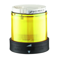 Element świetlny Fi-70mm żółty światło ciągłe LED 24V AC/DC, Harmony XVB | XVBC2B8 Schneider Electric