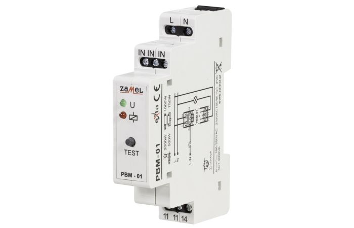 Przekaźnik bistabilny 230V AC TYP: PBM-01 | EXT10000061 Zamel