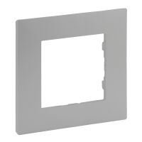Ramka pojedyncza, stalowy, Niloe Step | 863491 Legrand