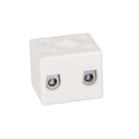 Złączka gwintowa porcelanowa, 6mm2, 2-tory, biała CPO-10A-2P | 80013516 Simet