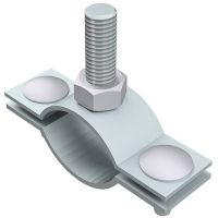 Uchwyt Fi30-45mm z gwintem, M20, ocynk | AH28401M20 AH Hardt