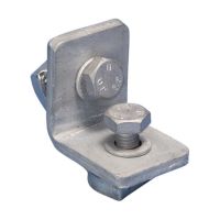 Łącznik kątowy z 2-ma otworami 1-1, stal, HD, 58mmx42mm, M10 gwintu, ZW201 | 313340 Erico