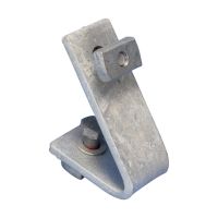 Łącznik kątowy z 2-ma otworami 1-1, kąt ostry, HD, 45°x100mmx67mm, M10 Gwi, ZW219A45 | 313640 Erico