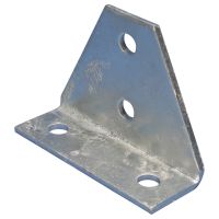 Łącznik kątowy 90st. z 4-ma otworami 2-2, do wmontowania, 100mmx136mm, ZWA212 | 387870 Erico
