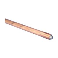 Pręt uziemiający miedziany, segmentowy, 5/8" dia, 3m, 254 µm Plating, 3,8 kg | 635800 Erico