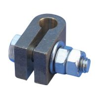 Klamra dzielona do pręta uziemiającego, do połączenia typu pręt-taśma, 9,2mm | 710420 Erico