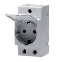 Gniazdo na szynę 16A 250V AC, pro M compact, M1175-C | 2CSM211000R0721 ABB