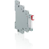 Przekaźnik interfejsowy z podstawą 250V 6A 1C/O (SPDT), 24V DC, CR-S024VADC1CRS, zaciski śrubowe | 1SVR405541R3110 ABB