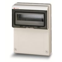 Puszka LUCA PC 275x220x140mm z przykręcaną pokrywą, IP65, RAL 7035 szara, M128120020 | M128120020 ABB